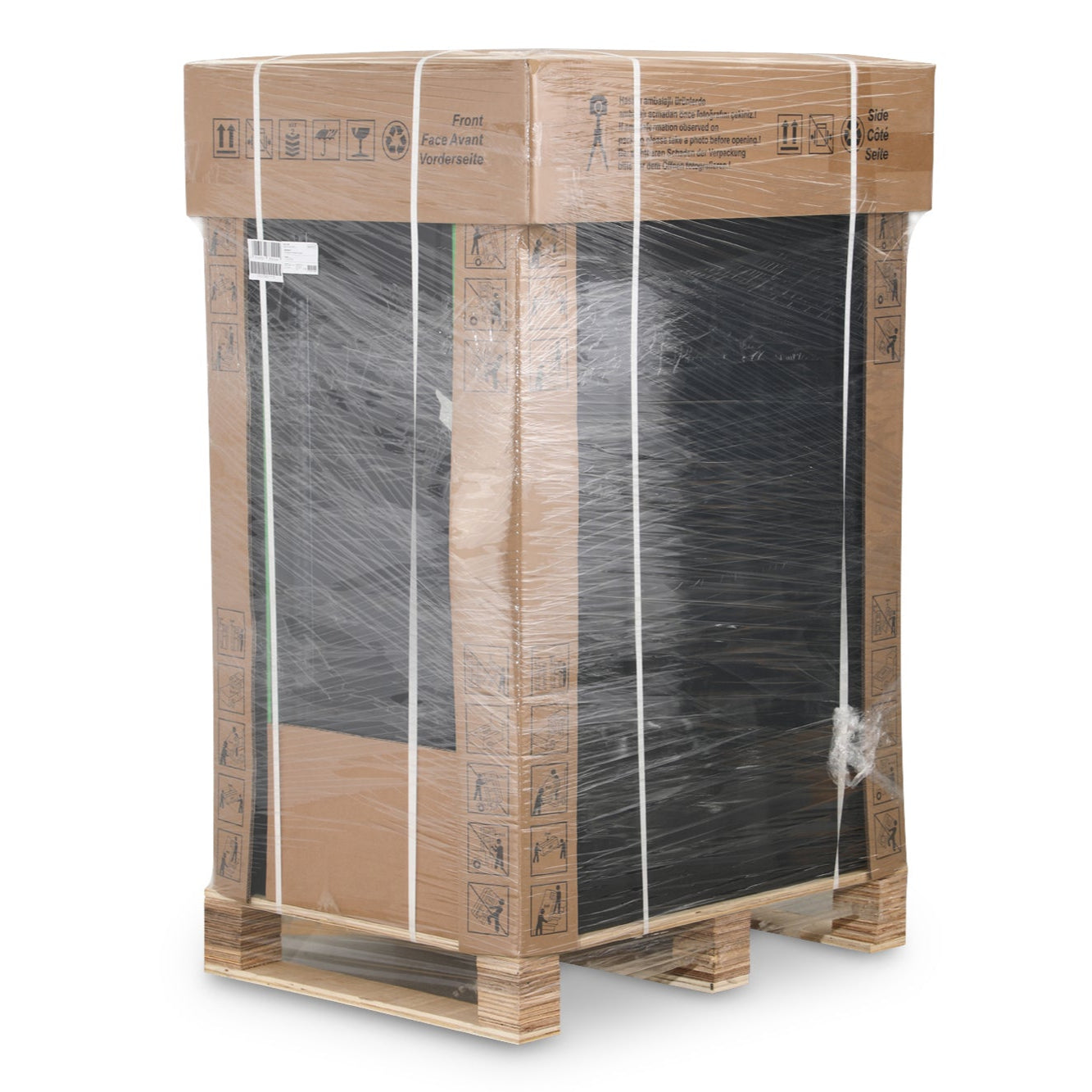 22U Patchkast 600x800x1164 mm (BxDxH) zwart