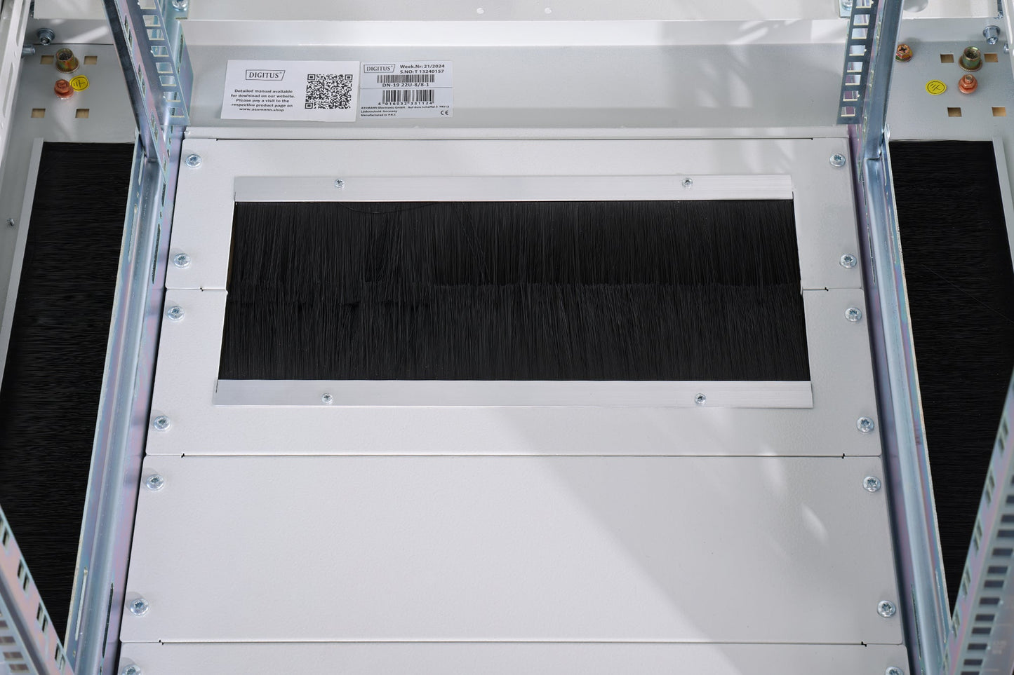 22U Patchkast 800x800x1164 mm (BxDxH) grijs