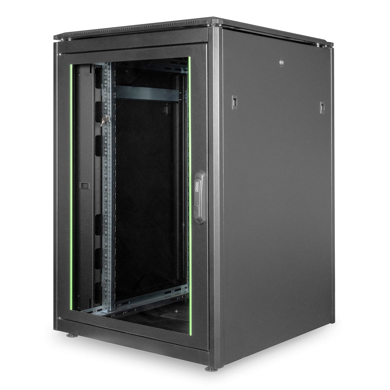 22U Patchkast 800x800x1164 mm (BxDxH) zwart