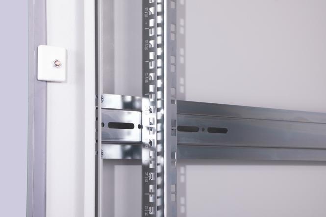 26U Patchkast 600x1000x1342 mm (BxDxH) grijs