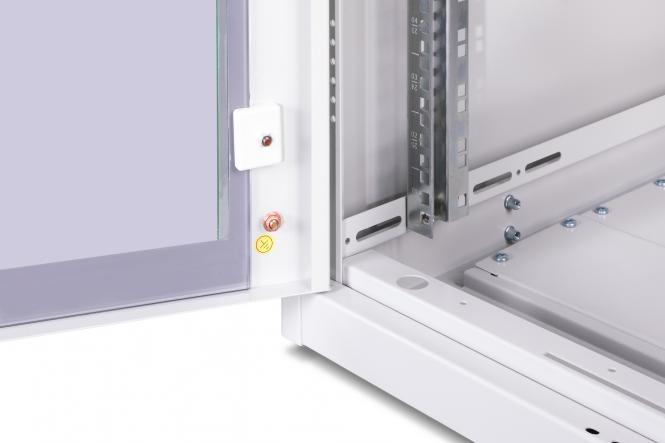 26U Patchkast 600x1000x1342 mm (BxDxH) grijs