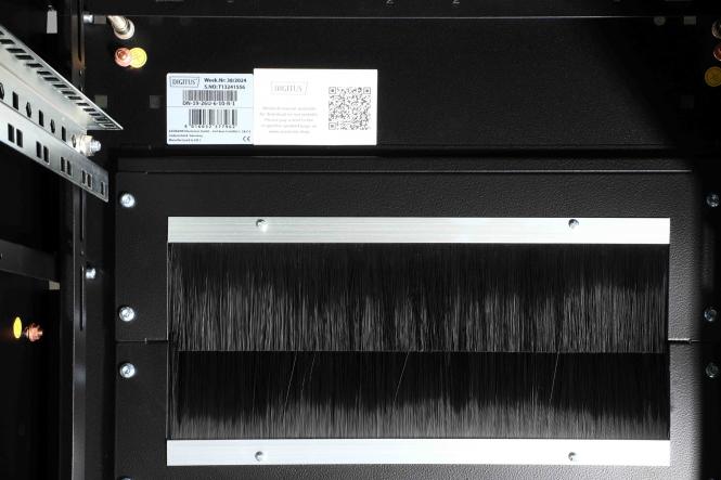 26U Patchkast 600x1000x1342 mm (BxDxH) zwart