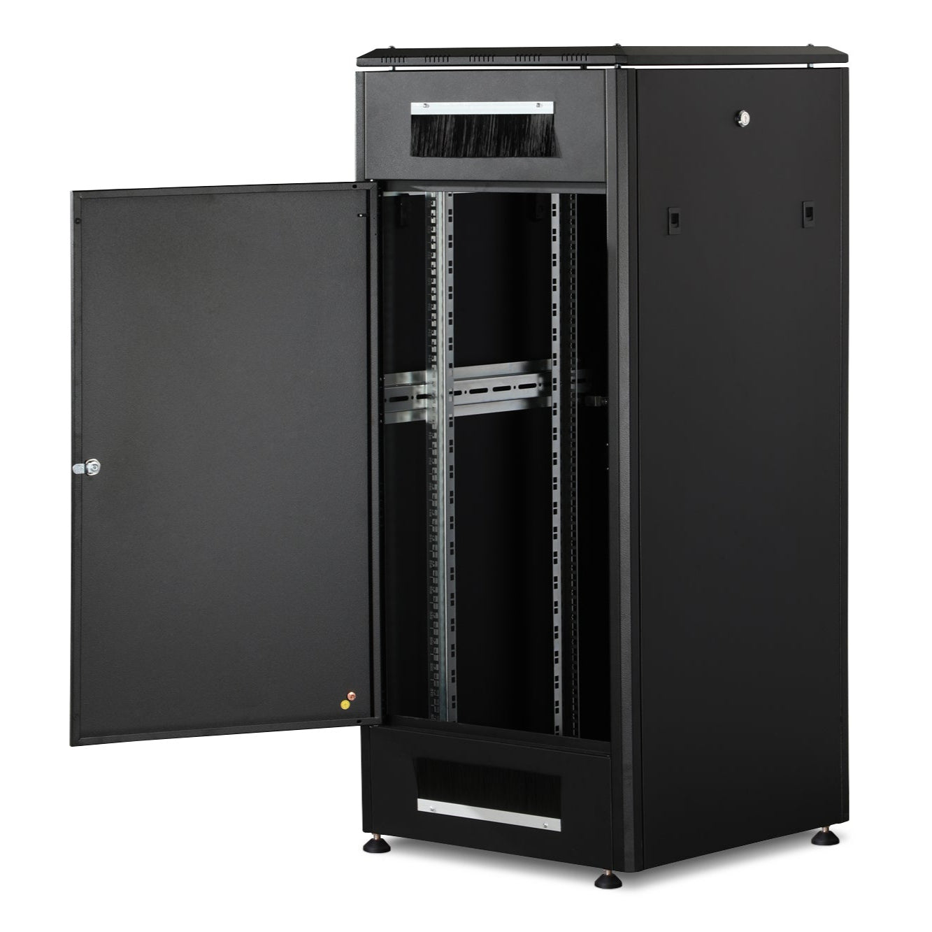 26U Patchkast 600x600x1342 mm (BxDxH) zwart