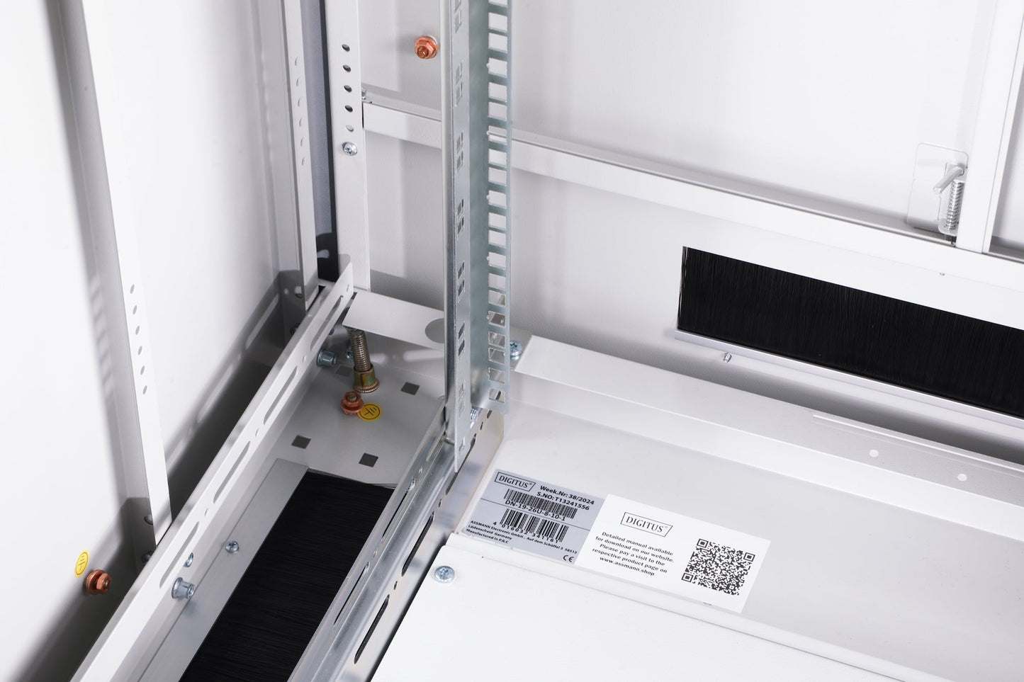 26U Patchkast 800x1000x1342 mm (BxDxH) grijs
