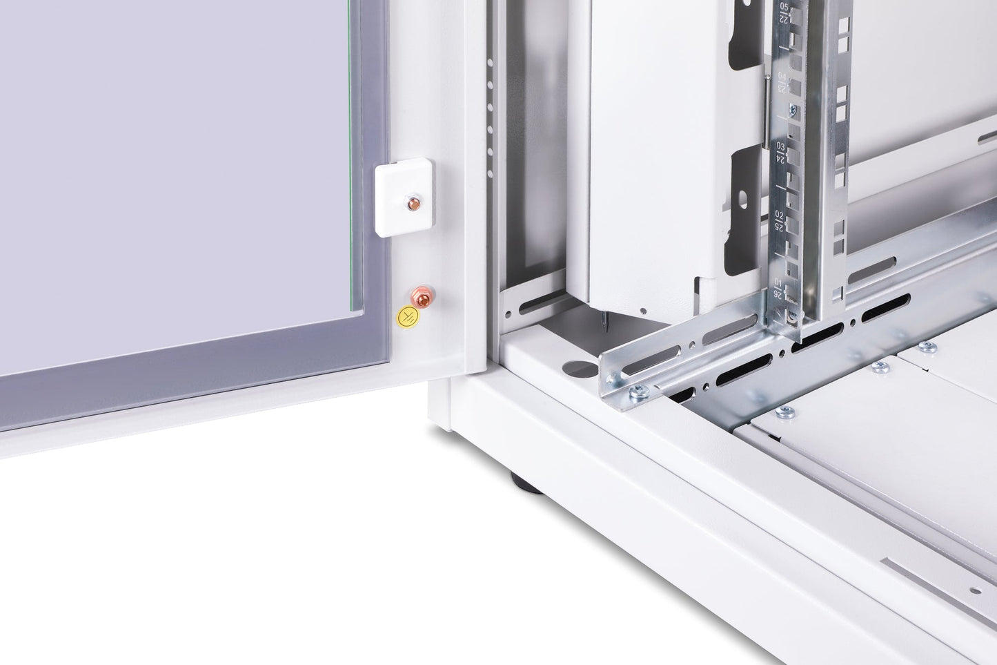 26U Patchkast 800x800x1342 mm (BxDxH) grijs
