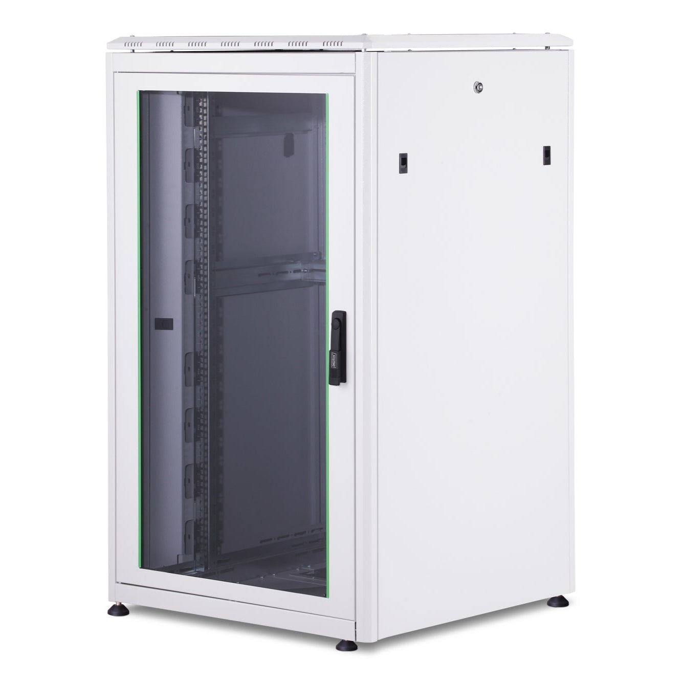 26U Patchkast 800x800x1342 mm (BxDxH) grijs