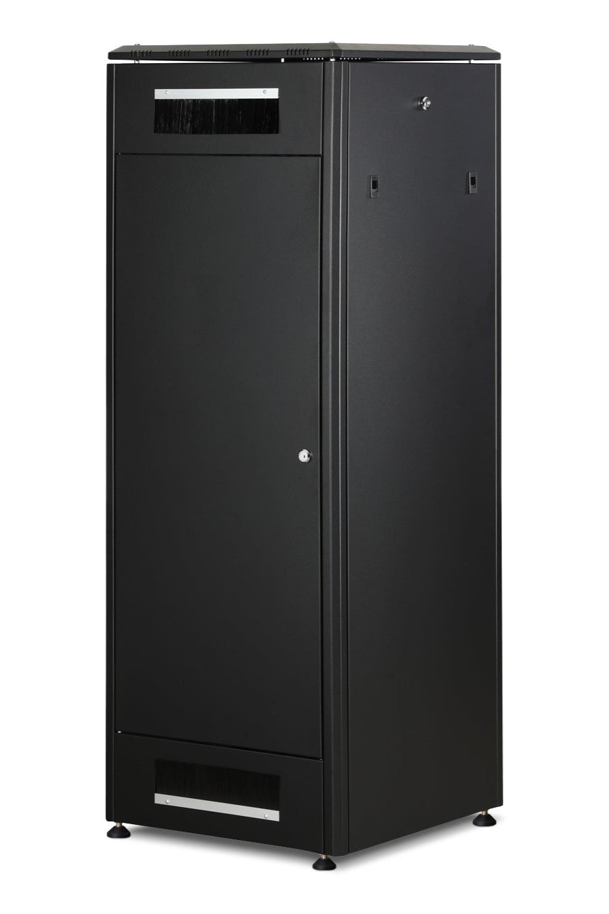 32U Patchkast 600x600x1609 mm (BxDxH) zwart