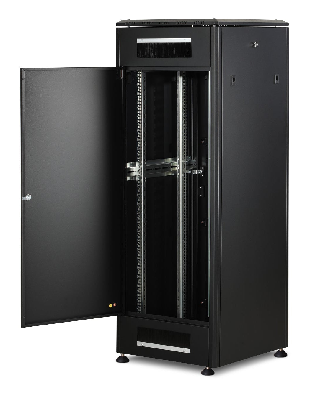 32U Patchkast 600x600x1609 mm (BxDxH) zwart