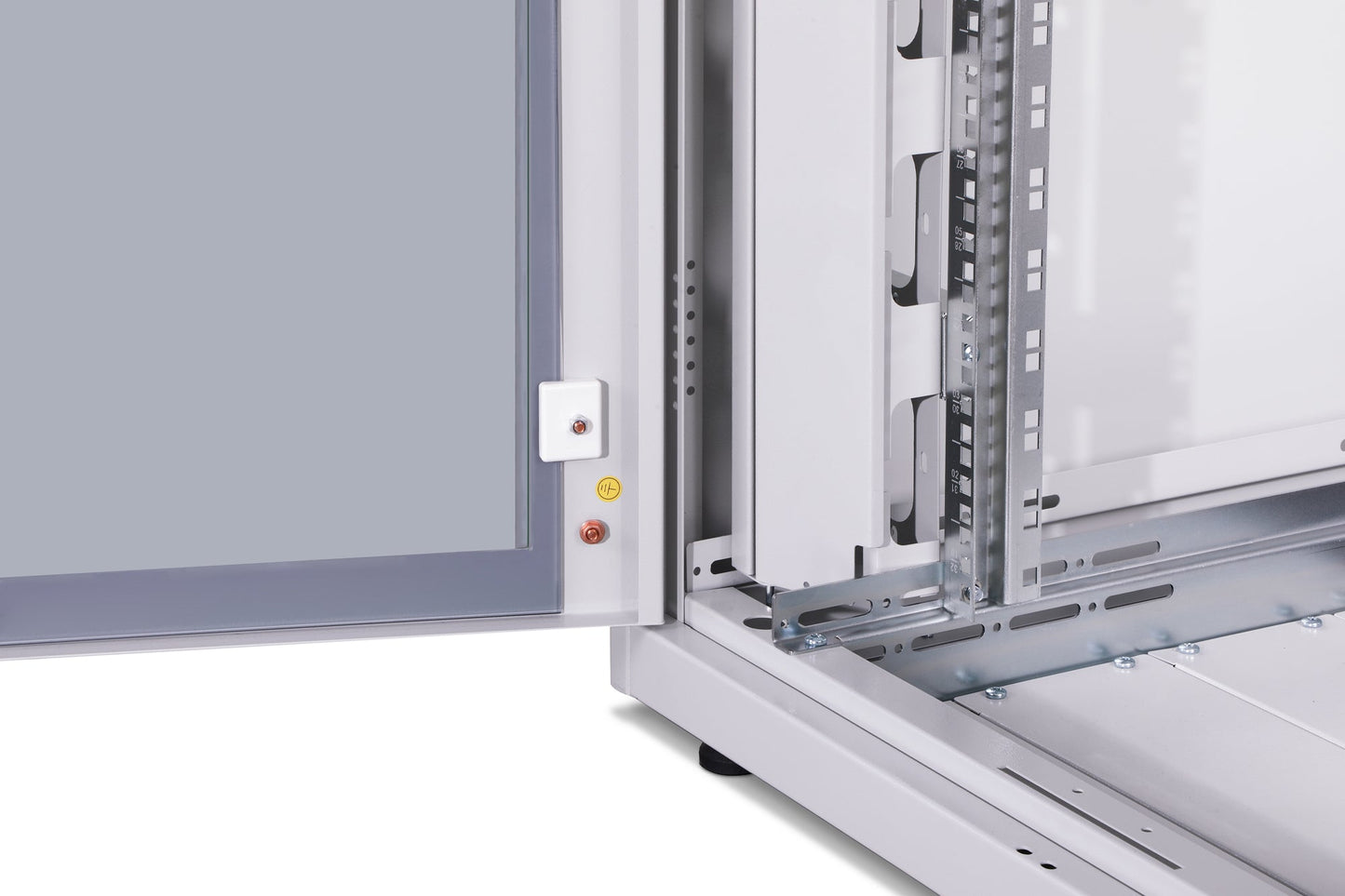 32U Patchkast 800x800x1609 mm (BxDxH) grijs