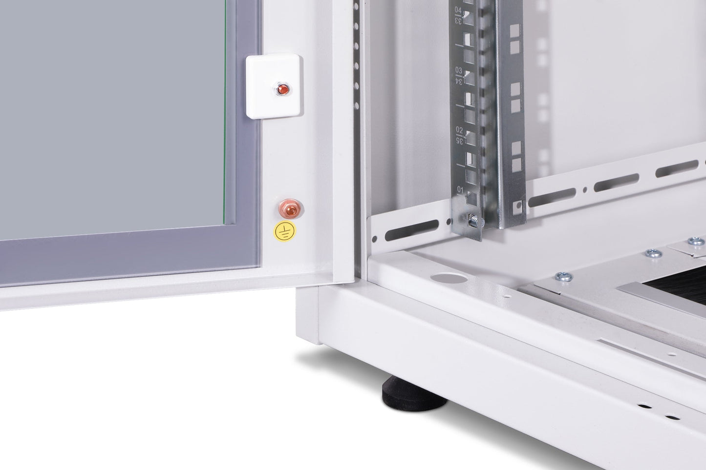 36U Patchkast 600x600x1787 mm (BxDxH) grijs