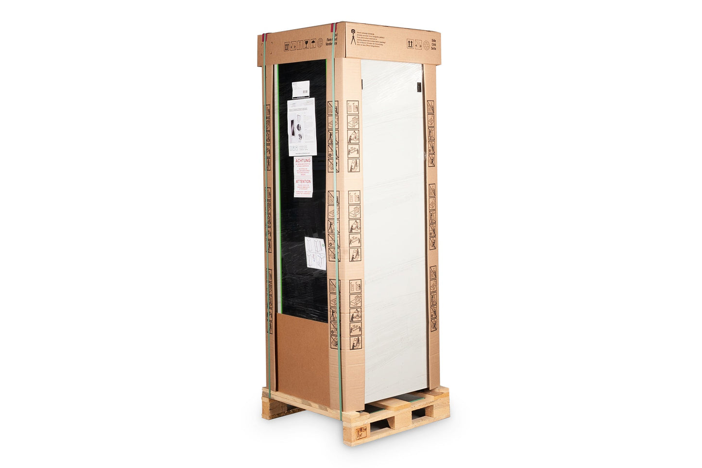 36U Patchkast 600x600x1787 mm (BxDxH) grijs