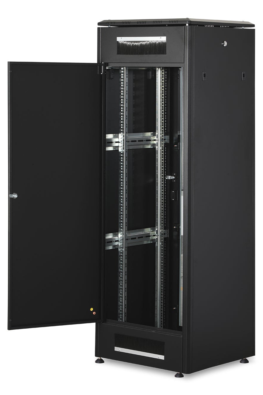 36U Patchkast 600x600x1787 mm (BxDxH) zwart