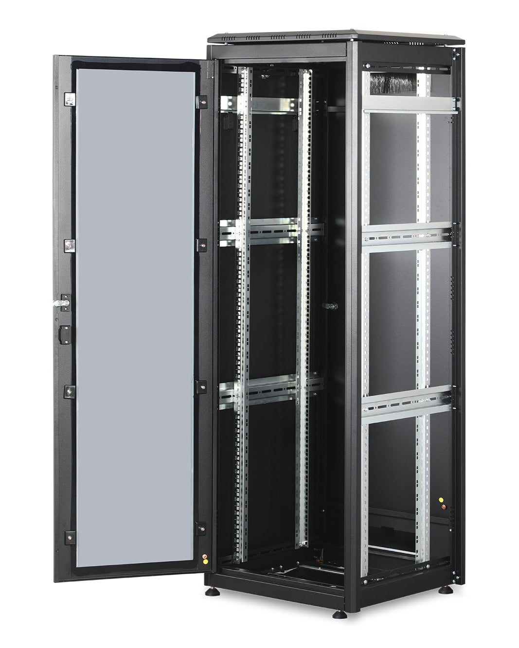 36U Patchkast 600x600x1787 mm (BxDxH) zwart
