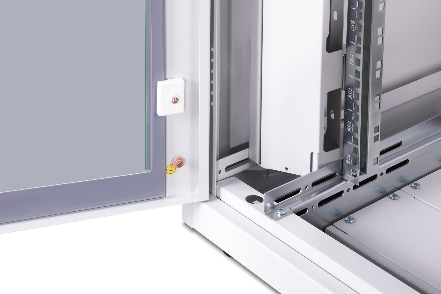 36U Patchkast 800x800x1787 mm (BxDxH) grijs