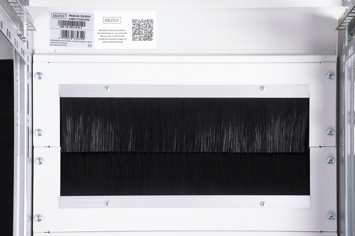 36U Patchkast 800x800x1787 mm (BxDxH) grijs