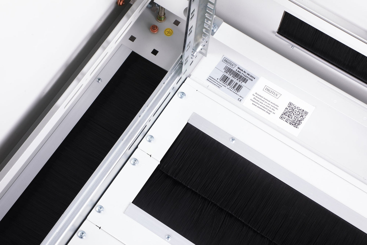 36U Patchkast 800x800x1787 mm (BxDxH) grijs