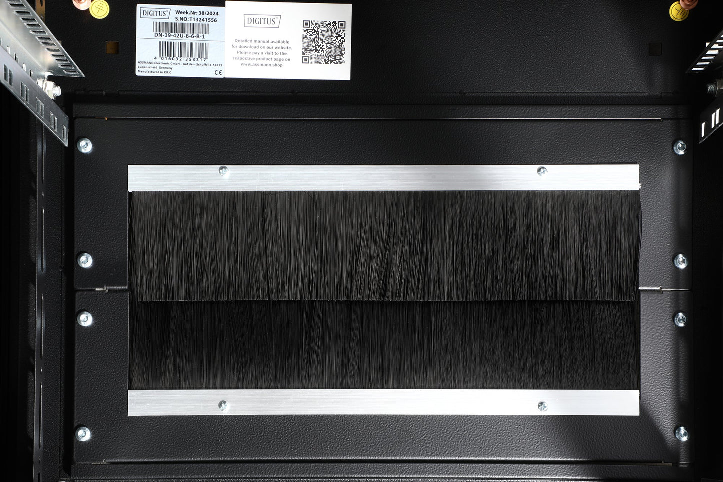42U Patchkast 600x600x2053 mm (BxDxH) zwart
