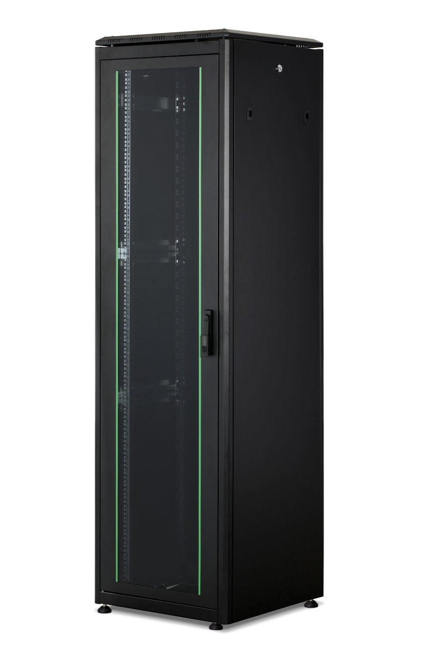 42U Patchkast 600x600x2053 mm (BxDxH) zwart