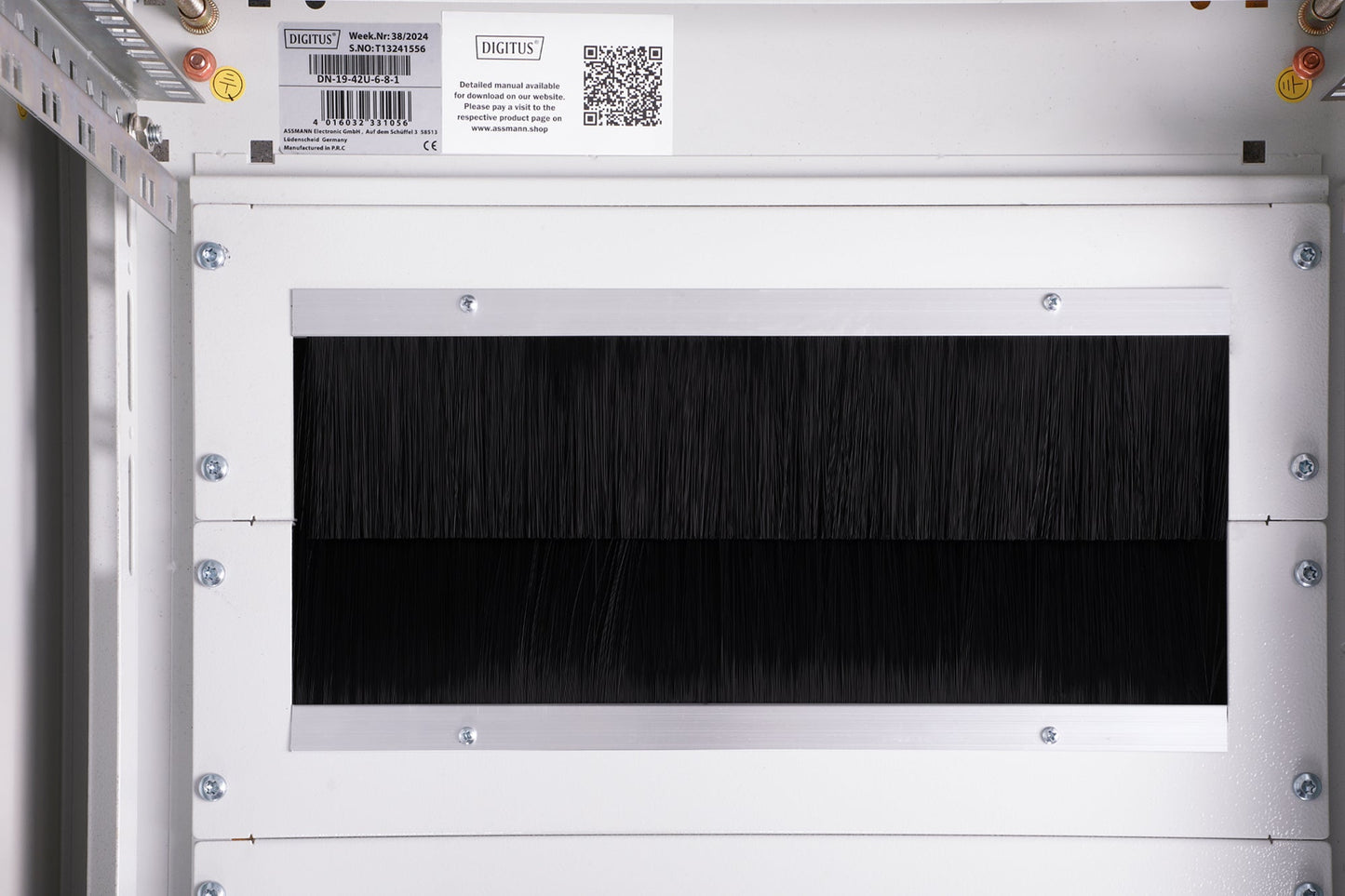 42U Patchkast 600x800x2053 mm (BxDxH) grijs