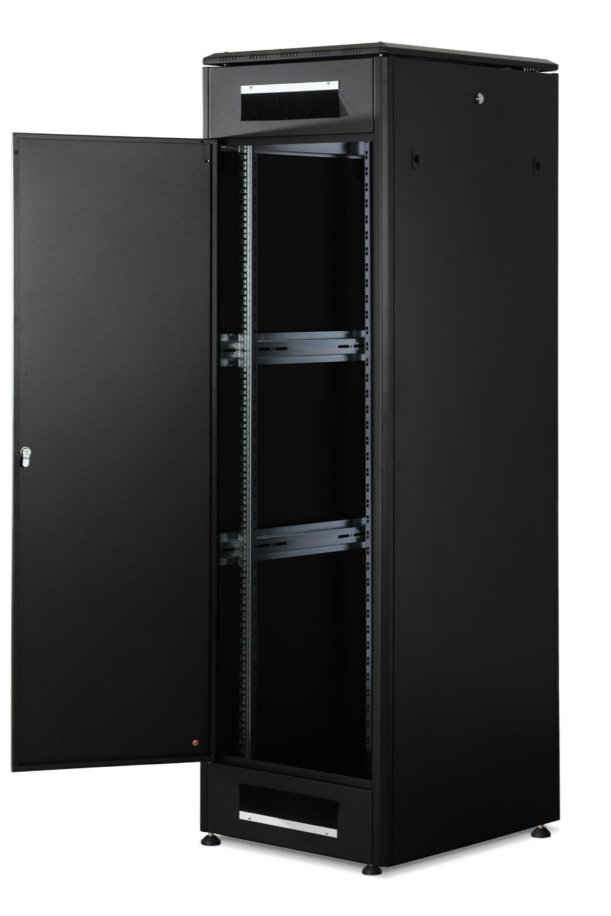 42U Patchkast 600x800x2053 mm (BxDxH) zwart