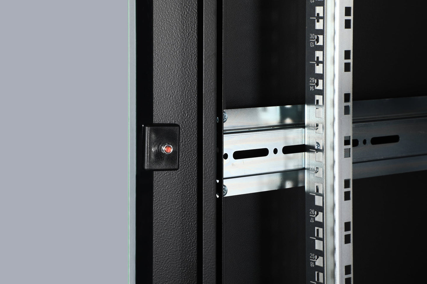 42U Patchkast 600x800x2053 mm (BxDxH) zwart