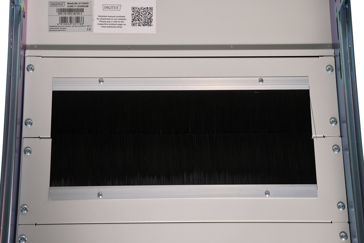 42U Patchkast 800x1000x2053 mm (BxDxH) grijs