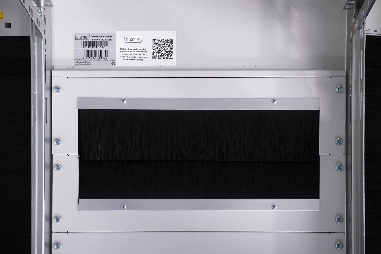 42U Patchkast 800x1200x2053 mm (BxDxH) grijs