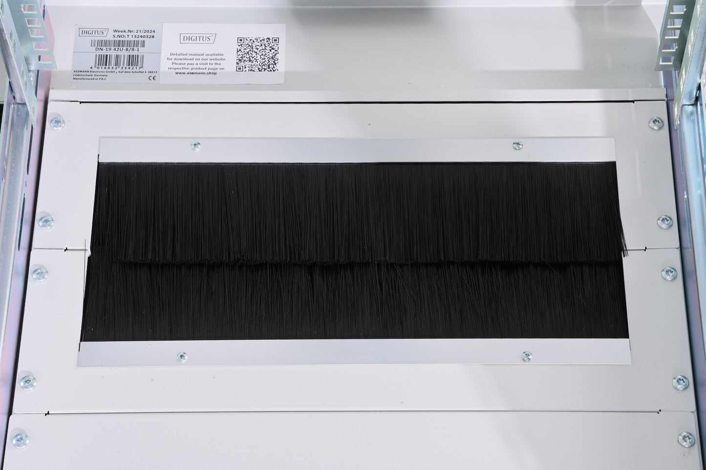 42U Patchkast 800x800x2053 mm (BxDxH) grijs