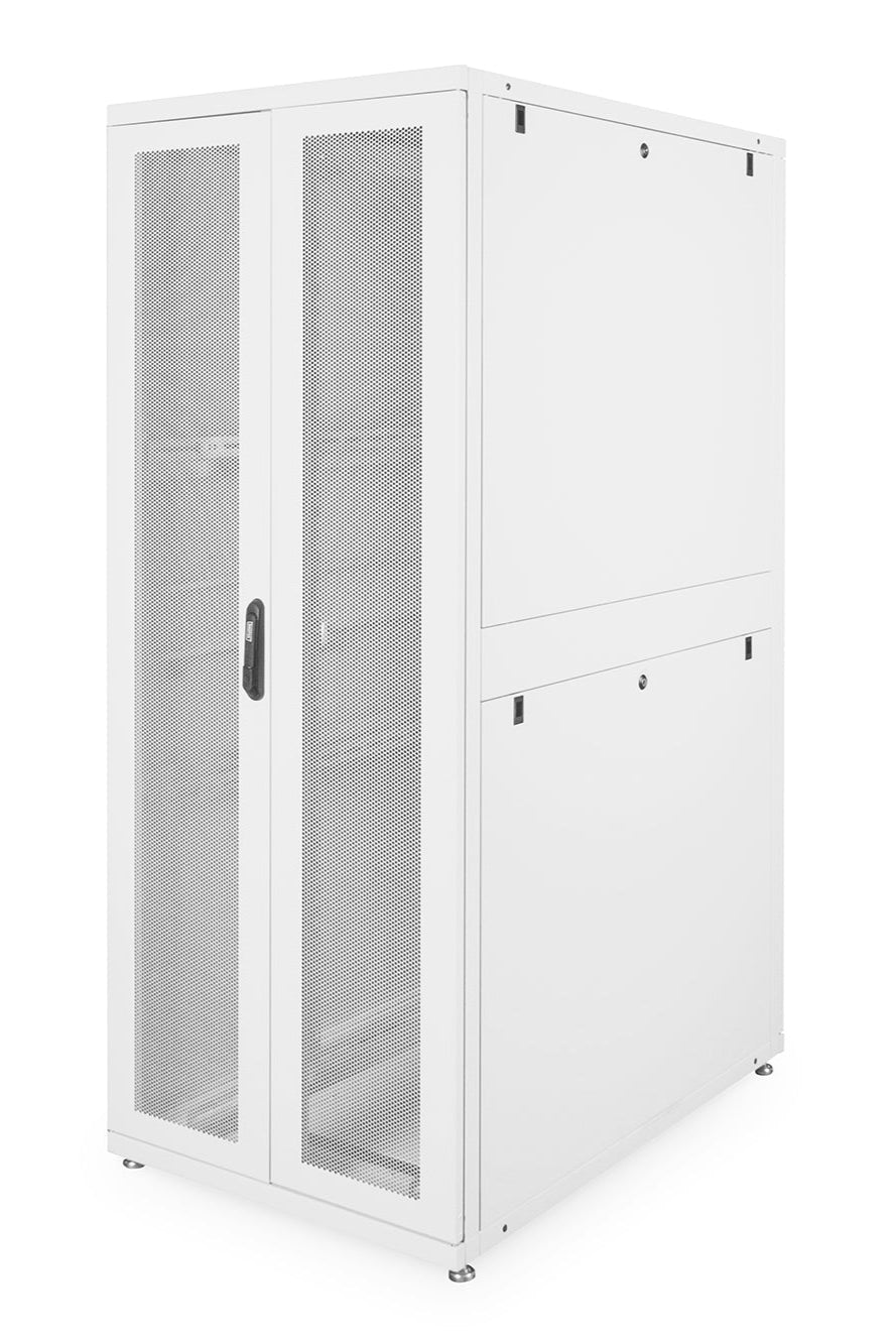 42U serverkast met geperforeerde deuren 800x1200x2050mm (BxDxH) grijs