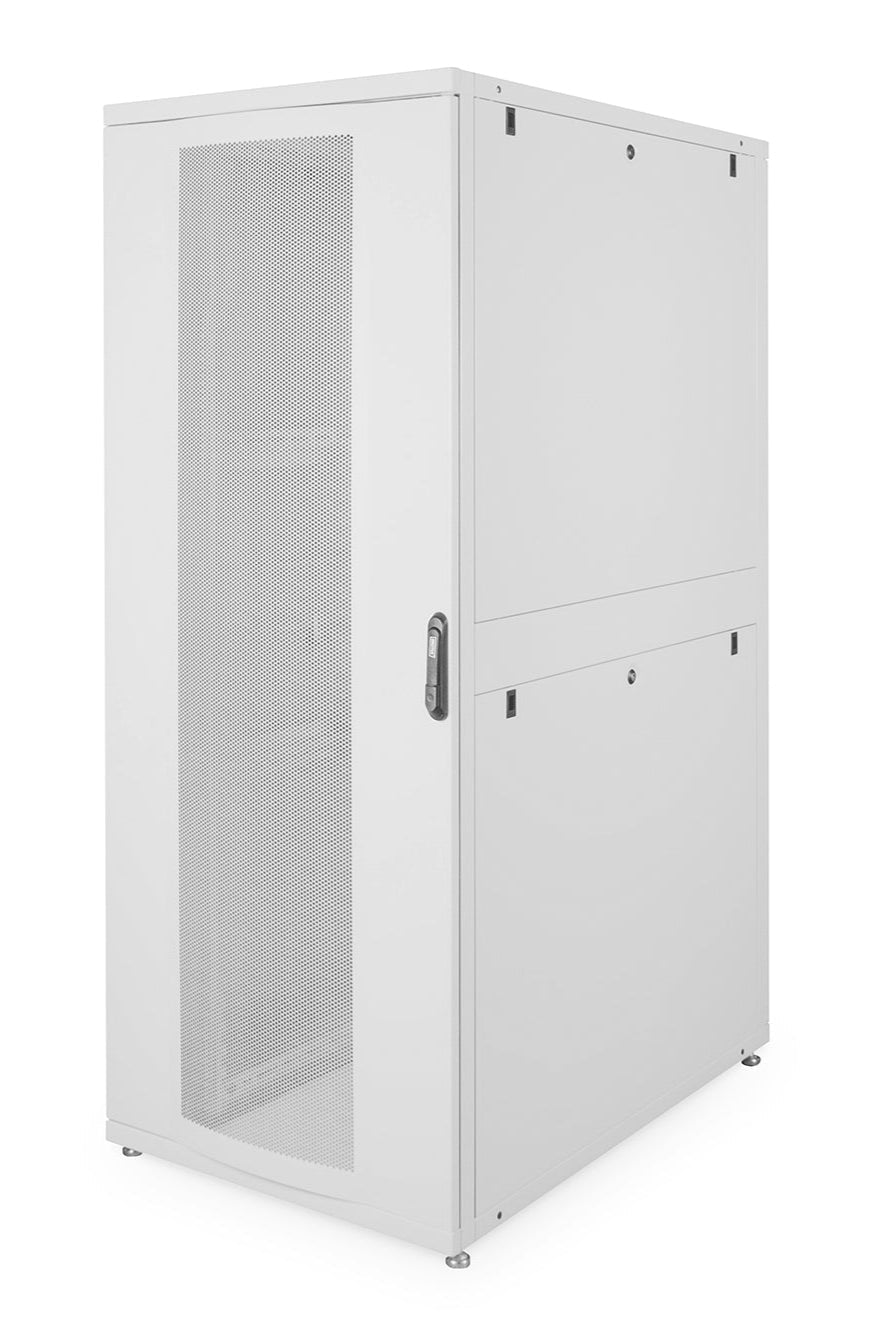 42U serverkast met geperforeerde deuren 800x1200x2050mm (BxDxH) grijs