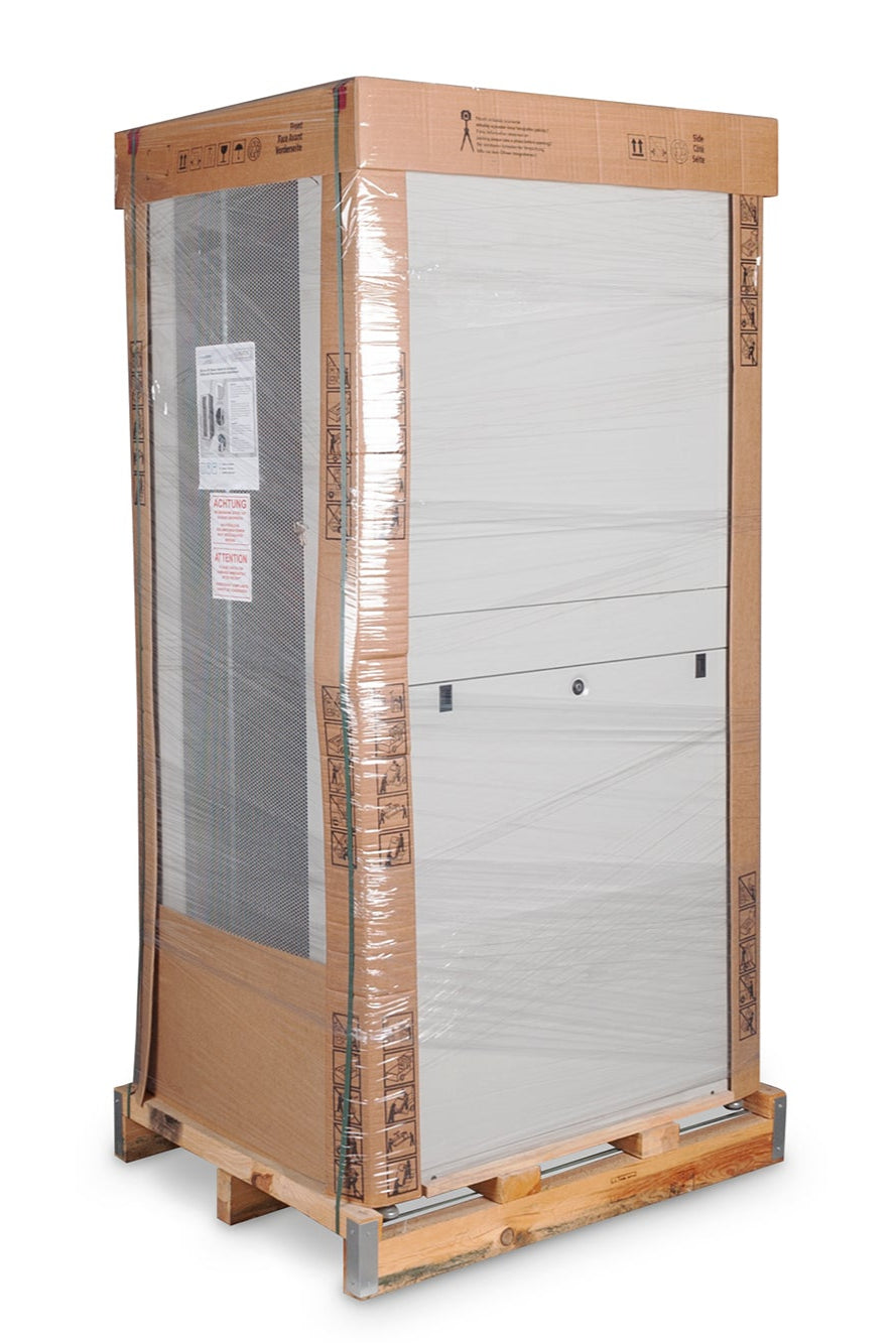 42U serverkast met geperforeerde deuren 800x1200x2050mm (BxDxH) grijs
