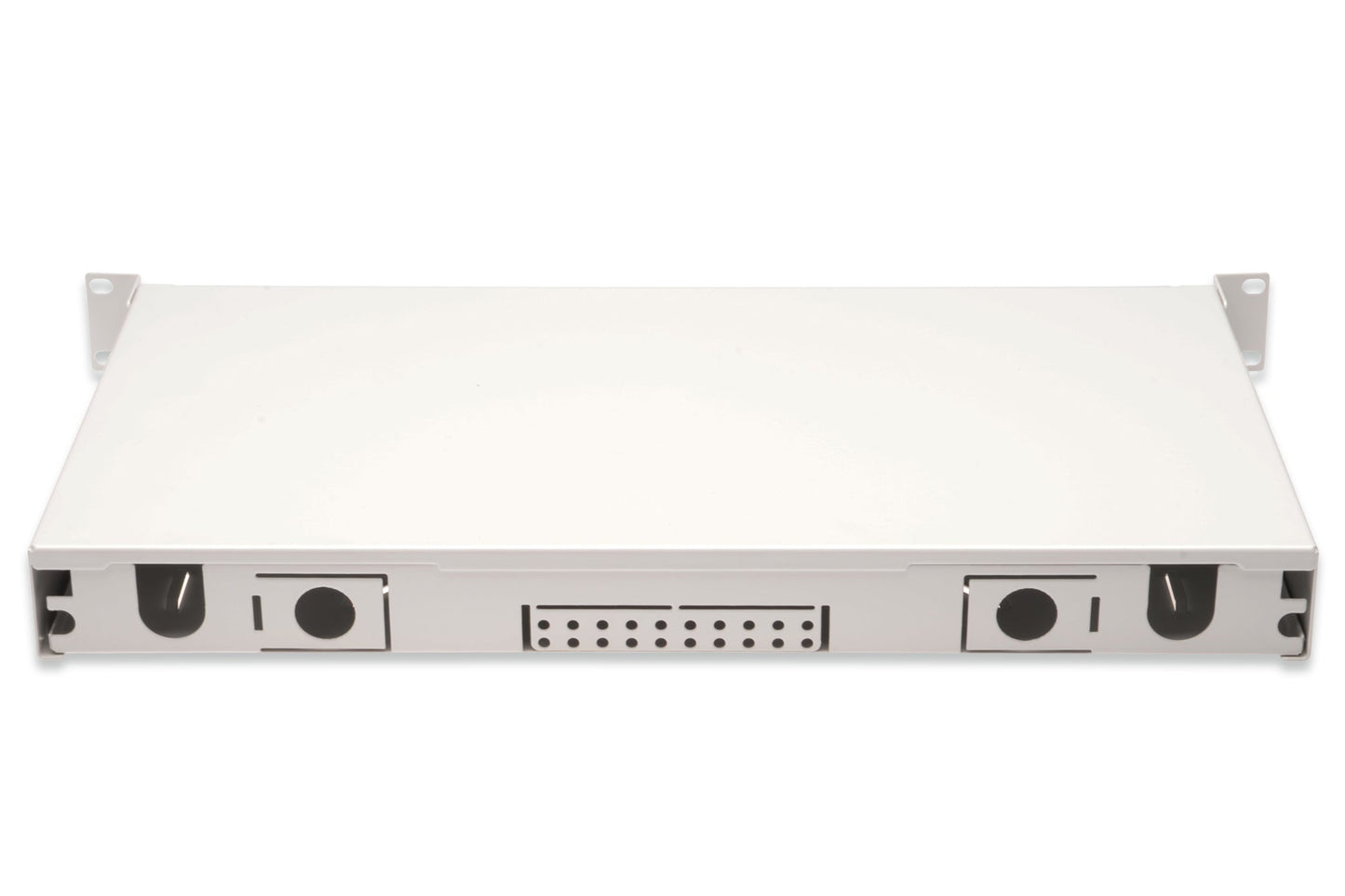 Glasvezel patchpaneel gemonteerd 24 poorten LC OM4