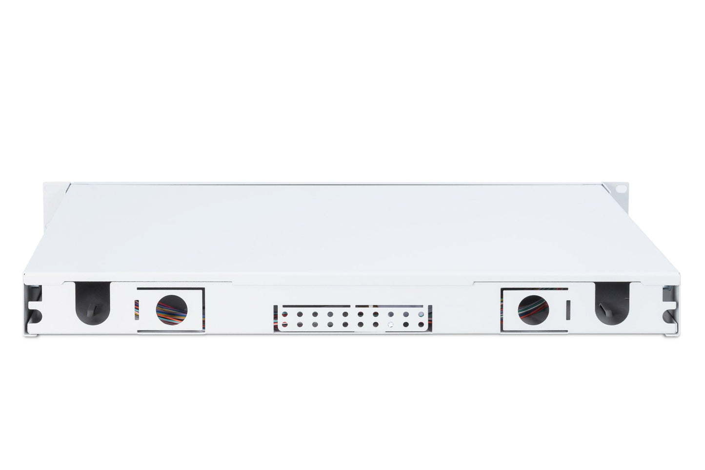 Glasvezel patchpaneel gemonteerd 24 poorten LC OS2