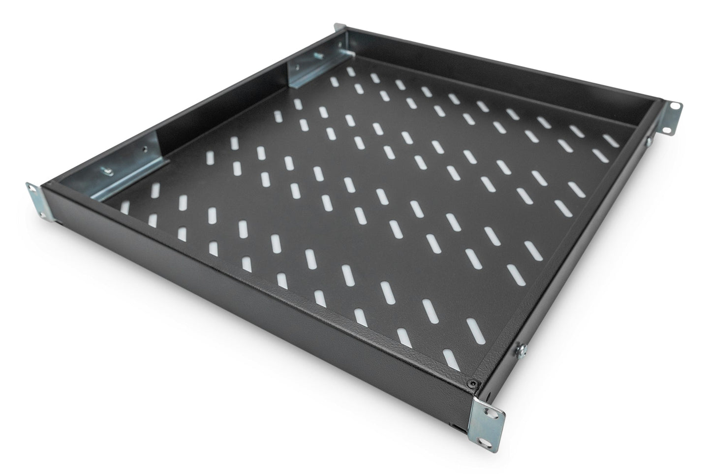 Verstelbaar legbord voor 800mm diepe kasten - 1U zwart