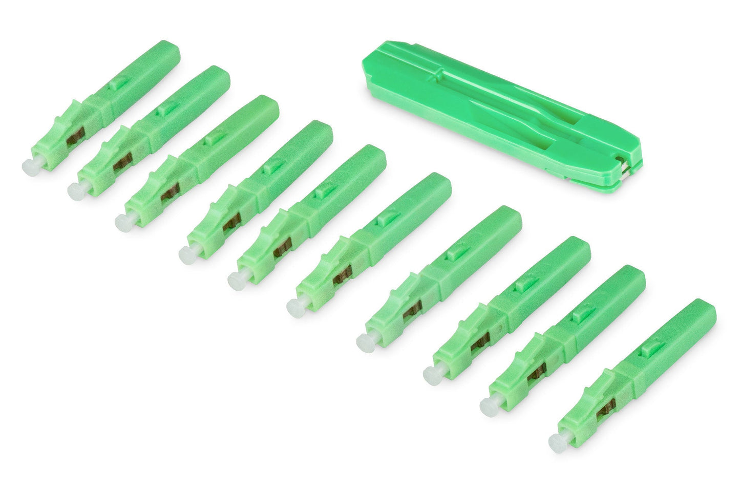 LC/APC LWL-Fast Connector Field-installation singlemode (10 stuks)