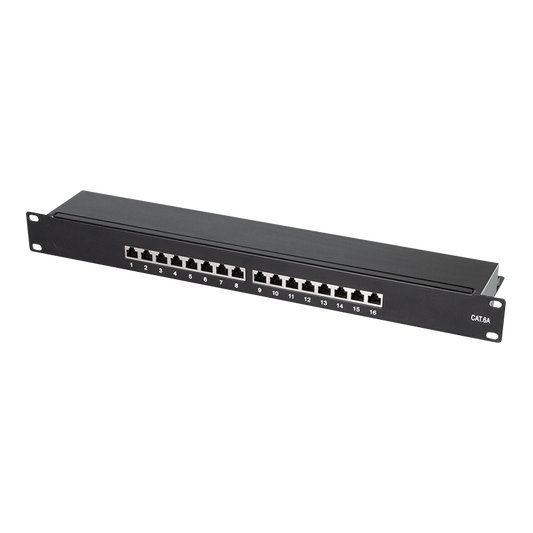 Patchpanel STP 16 Poorts CAT6a