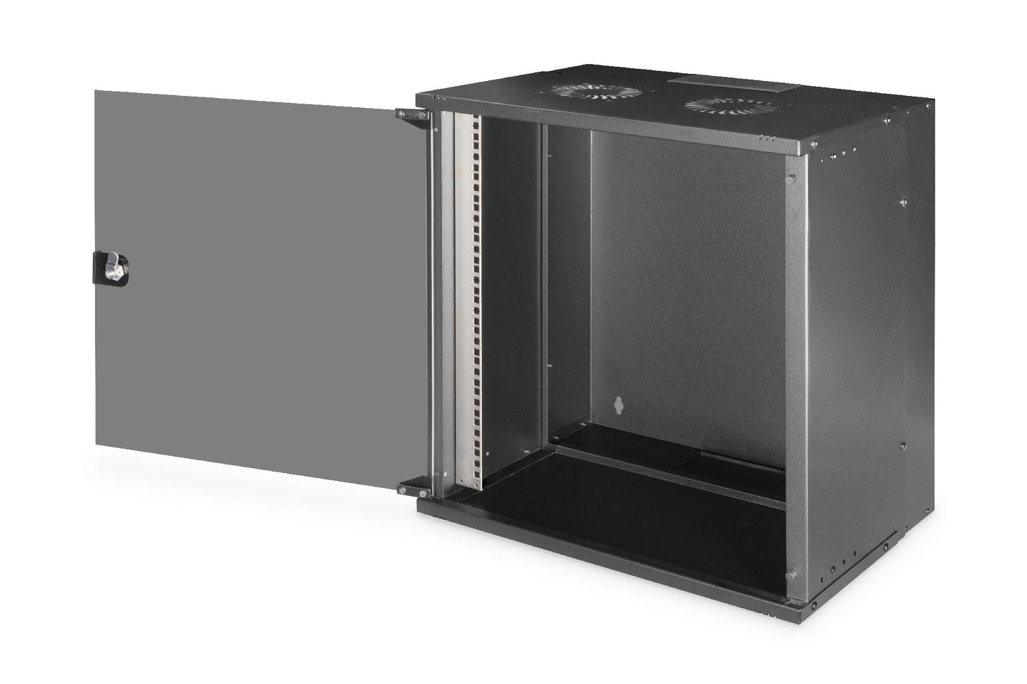 12U wandkast, SOHO PRO, ongemonteerd 540 x 400 x 595 mm, zwart