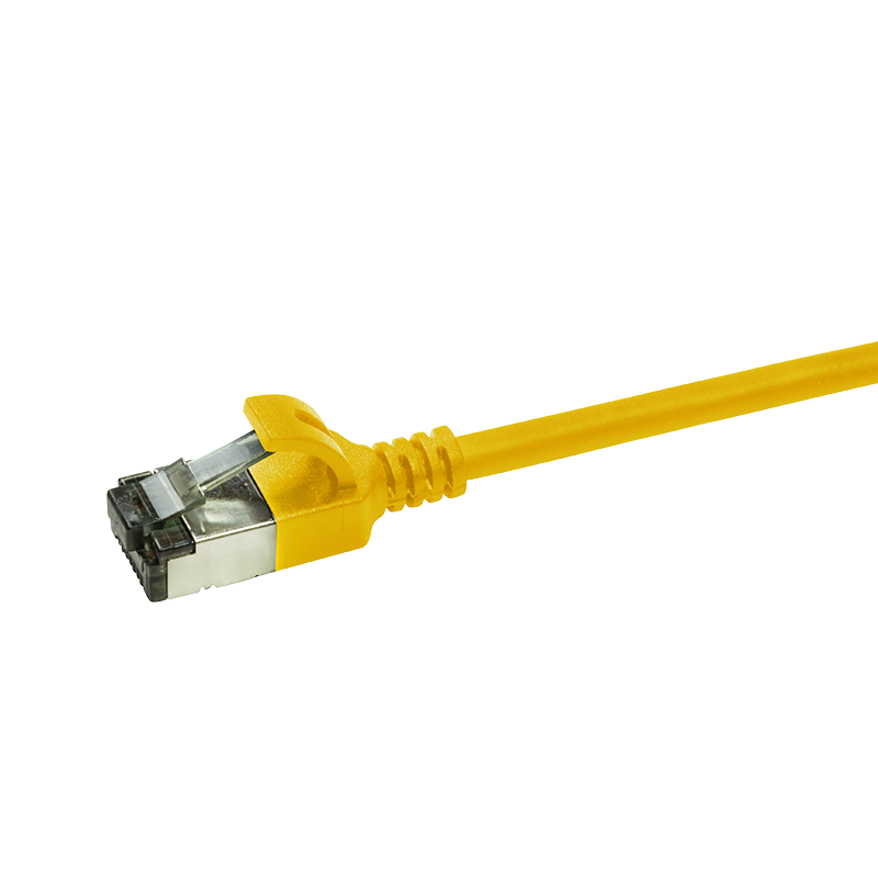 CAT6a U/FTP Ultraflex, 100% koper, geel, 5M