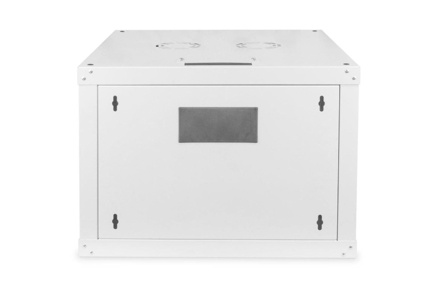 7U wandkast, Unique 600x600x420 mm, kleur grijs (RAL 7035)