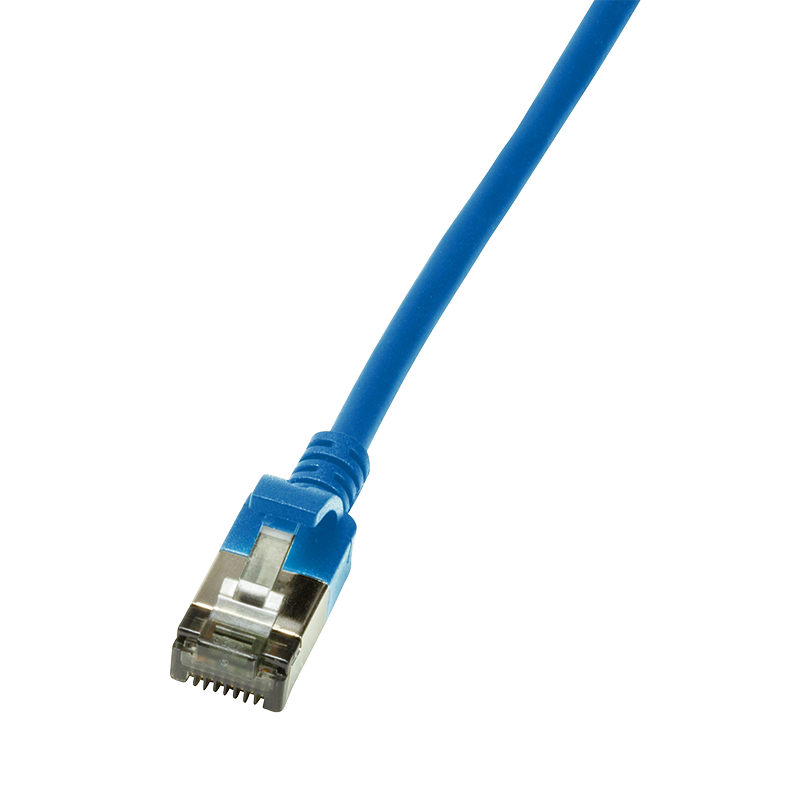 CAT6a U/FTP Ultraflex, 100% koper, blauw, 1.5M