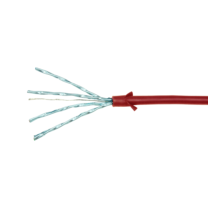 CAT6a U/FTP Ultraflex, 100% koper, rood, 1.5M