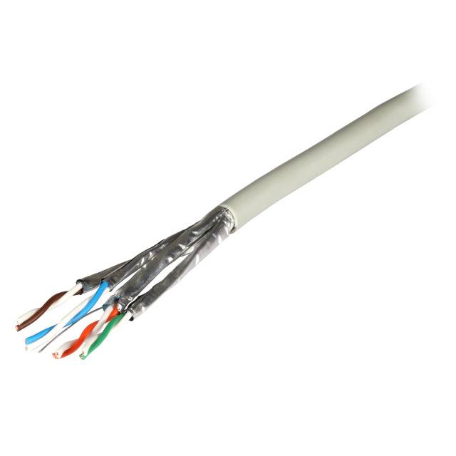 U/FTP CAT6a netwerk kabel stug 305M LSZH 100% koper wit