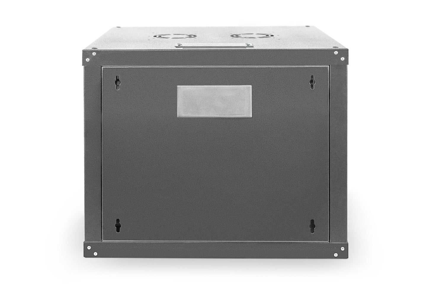 9U wandkast, Uniek 600x600x509 mm, kleur zwart (RAL 9005)