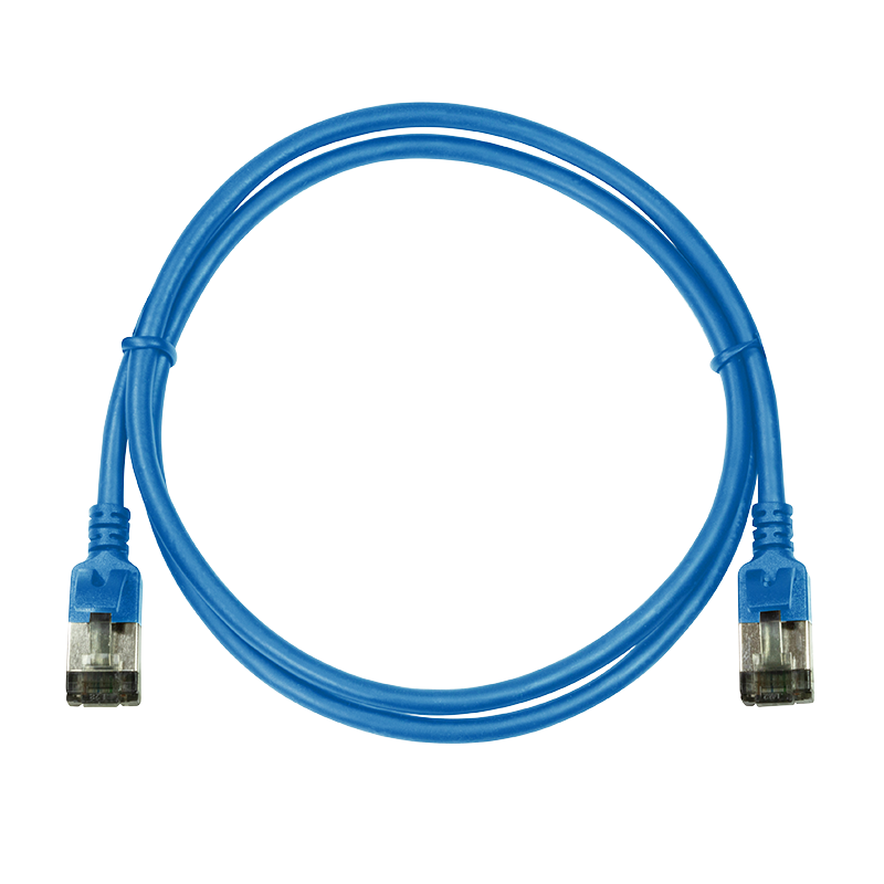 CAT6a U/FTP Ultraflex, 100% koper, blauw, 1.5M