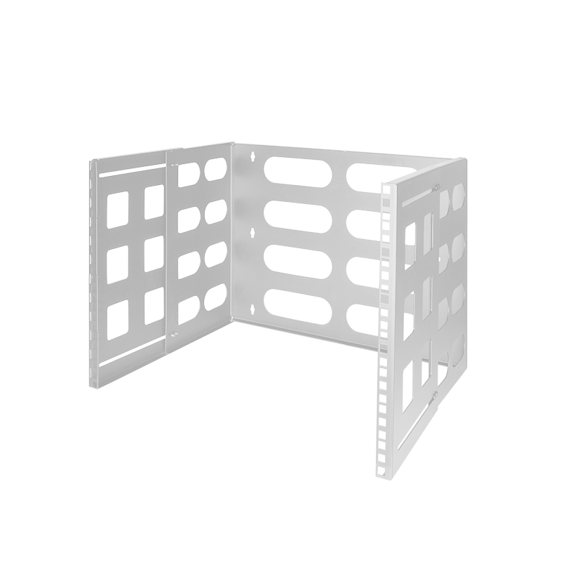 8U wand server rack 494x400x360mm (BxDxH) grijs