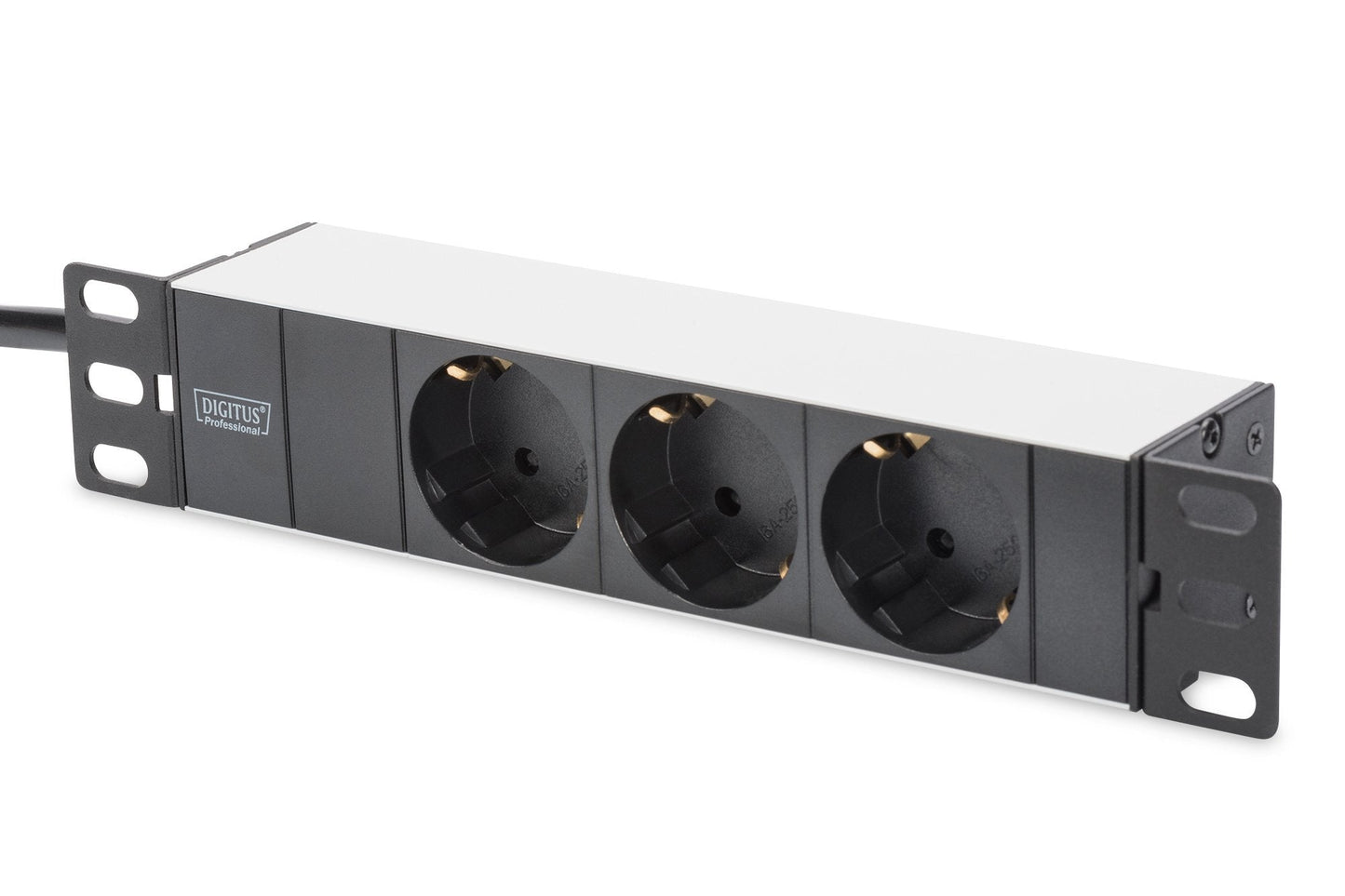 10 inch netwerkbundel, incl. 12U kast 312 x 300 x 592 mm, grijs en diverse componenten