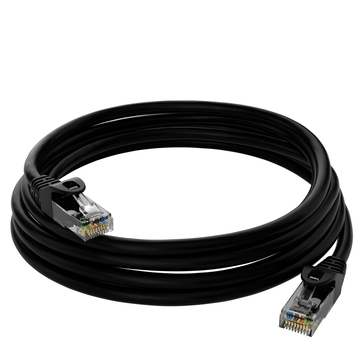 Cat5e 25M Zwart UTP kabel