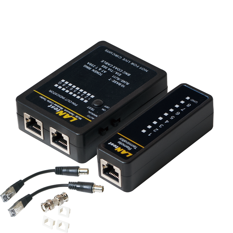 Kabeltester RJ11, RJ12, RJ45, BNC
