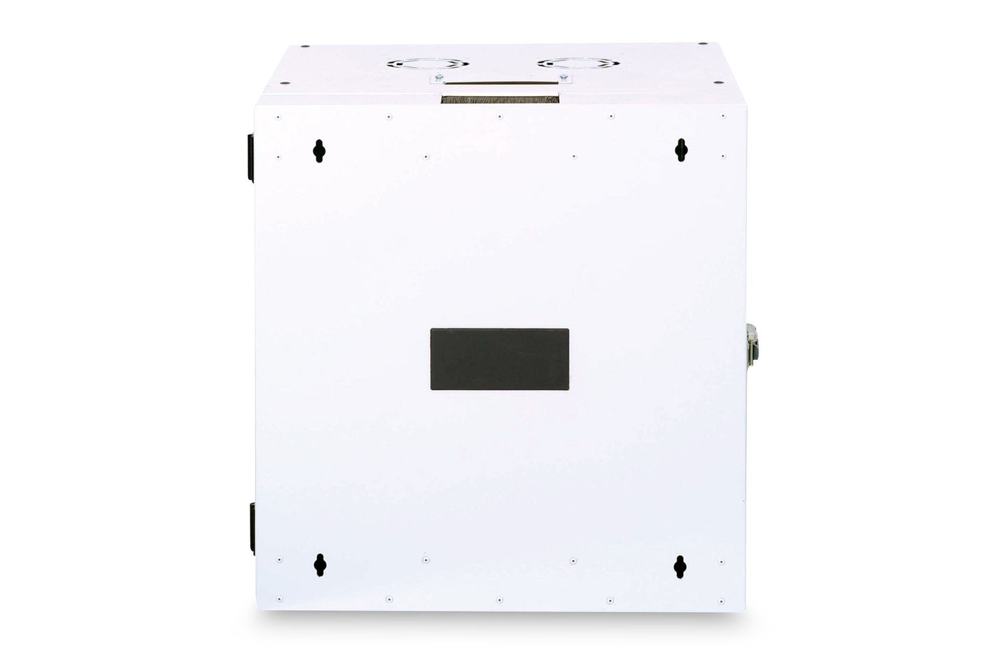 12U wandkast, Unique, 600x600x643 mm dubbel sectie, zwenkbaar, grijs (RAL 7035)