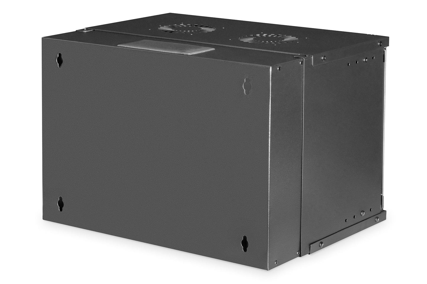 7U wandkast, SOHO PRO, ongemonteerd 540x400x370 mm, zwart